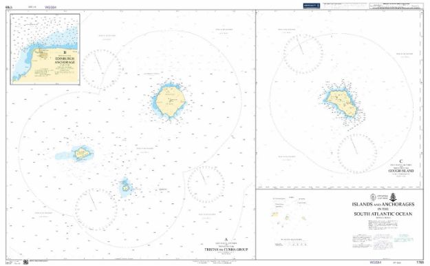 BA 1769 - Islands Anchorages S Atlantic Ocean